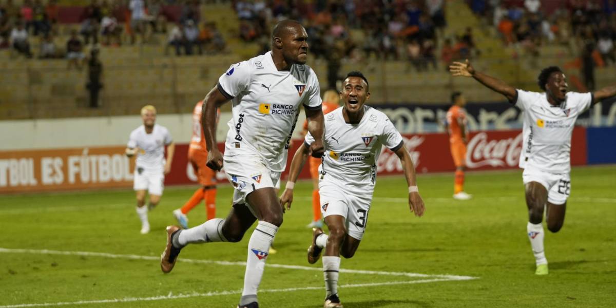 Copa Sudamericana: Liga de Quito derrotó a César Valle con un gol agónico de Anangonó