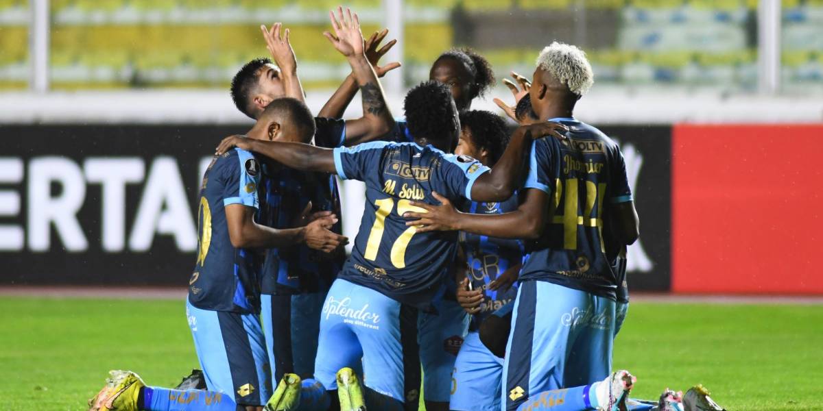 El Nacional goleó 6-1 al Nacional de Potosí por la Copa Libertadores