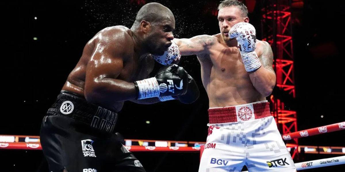 Usyk noquea a Dubois y se convierte en campeón mundial indiscutible de peso pesado