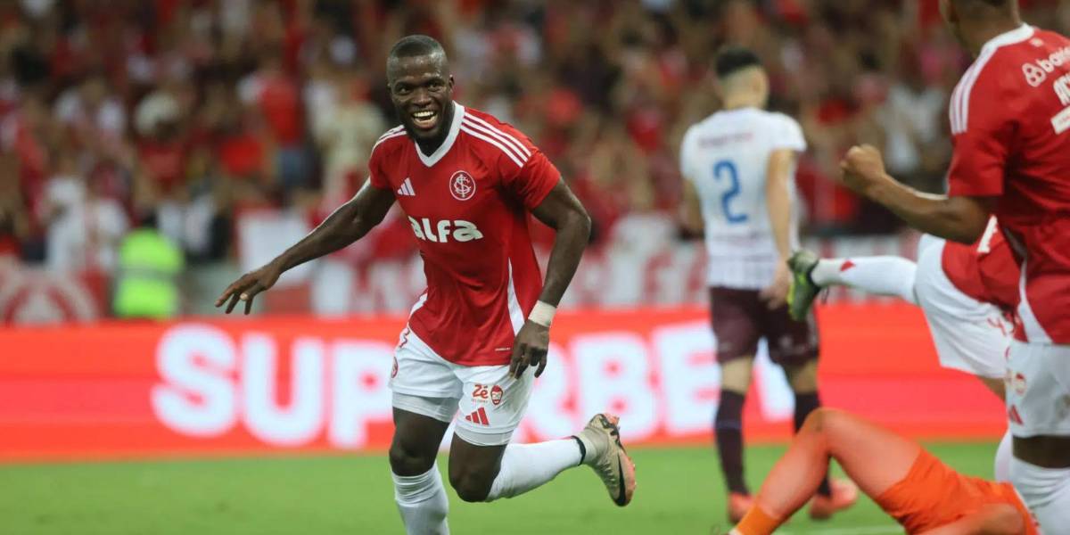 Enner Valencia anotó en goleada del Inter sobre el Cruzeiro