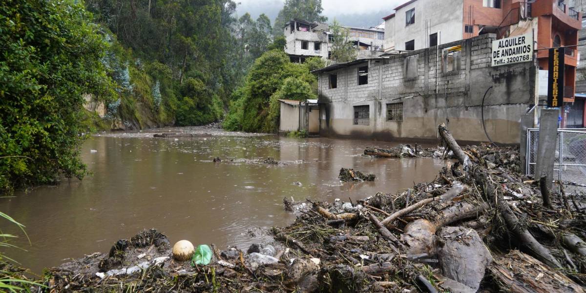 Quito: las quebradas presentan daños de diferente magnitud, según informe del Municipio