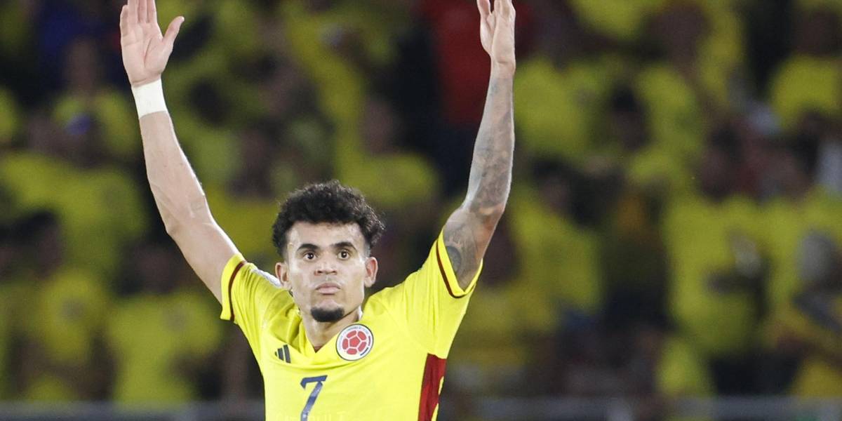 El padre de Luis Díaz celebra con lágrimas los dos goles de su hijo ante Brasil