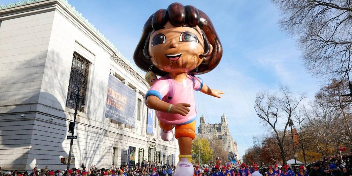 Imágenes del desfile de Macy’s que abrió el Día de Acción de Gracias en Nueva York