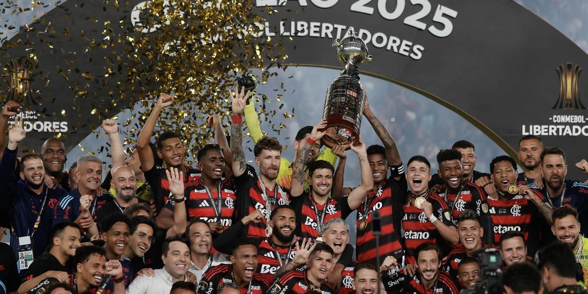Flamengo de Gonzalo Plata se coronó campeón de la Copa Libertadores 2025