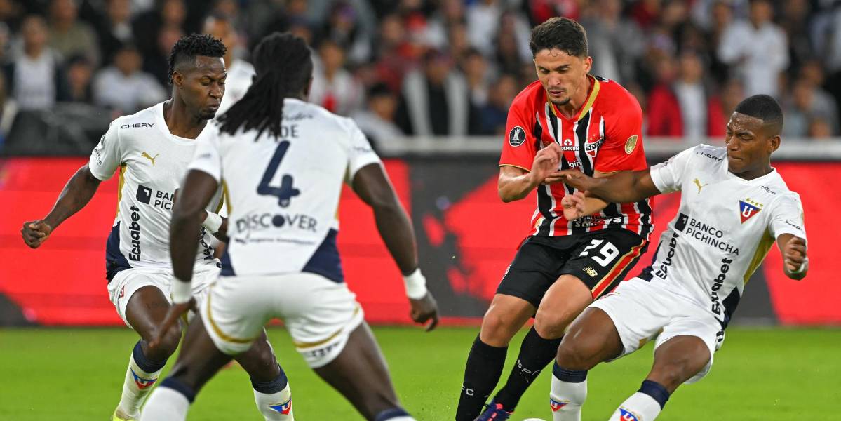Liga de Quito eliminó a São Paulo en su última visita al estadio Morumbí