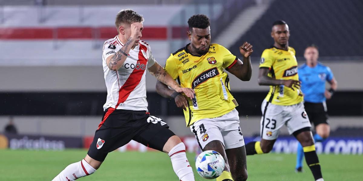 Barcelona SC igualó sin goles con River Plate en Argentina, por la Copa Libertadores