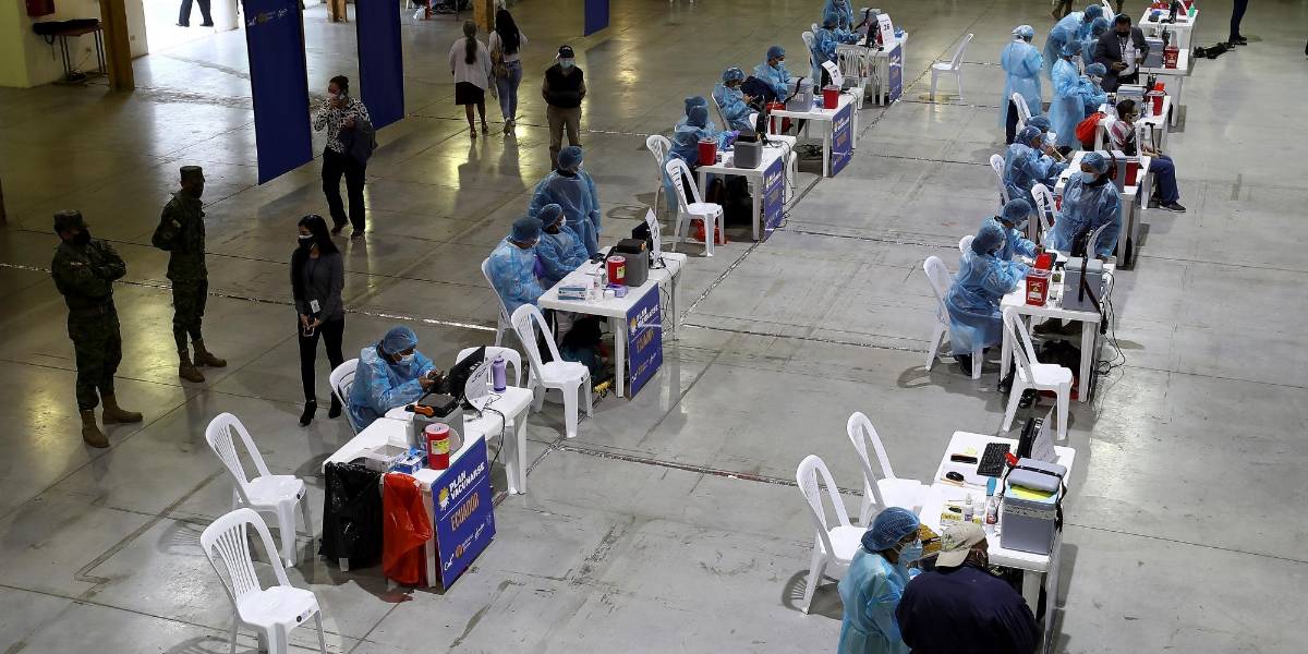 Ecuador inicia vacunación masiva desde este lunes 12 de julio