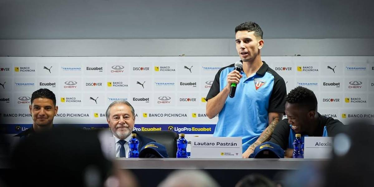 Lautaro Pastrán: Me gustó la idea de venir a jugar la Libertadores