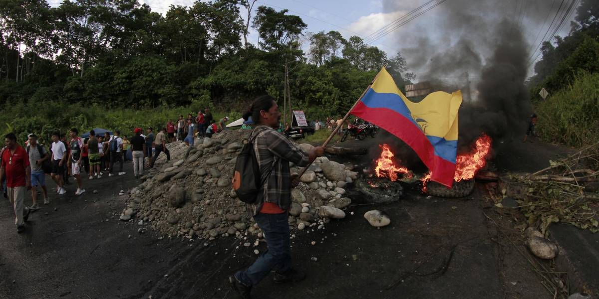 La Conaie anuncia más protestas si el Gobierno Nacional continúa con proyecto de cárcel en Napo