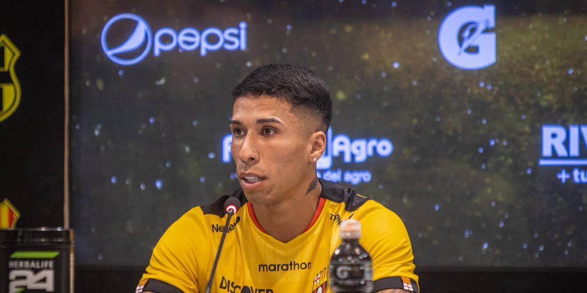 'Estoy preparado para ser el 9 de Barcelona SC', asegura Agustín Rodríguez