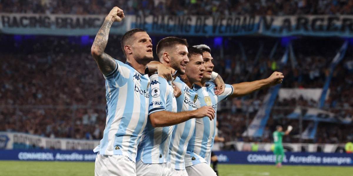 Racing Club le ganó la primera batalla de la Recopa Sudamericana a Botafogo