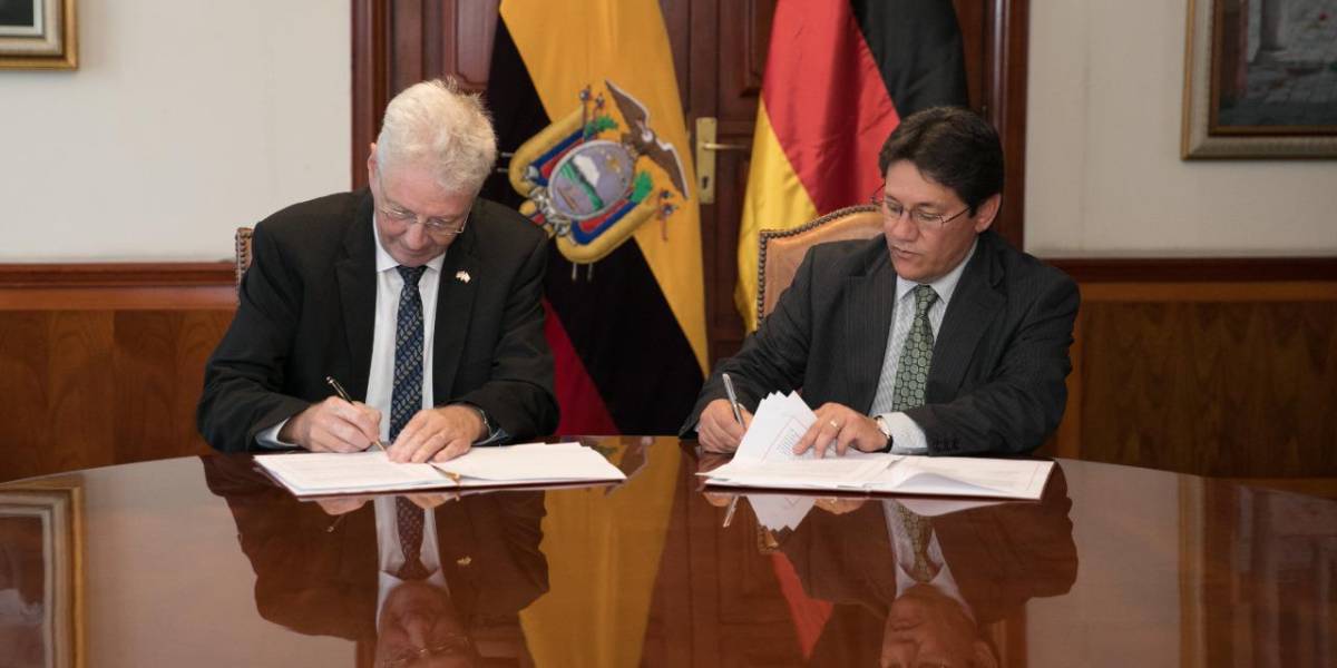 Alemania compromete más de 100 millones de euros en cooperación para Ecuador