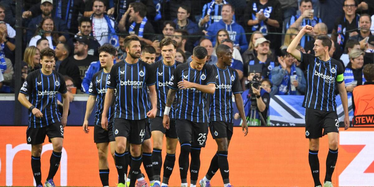 Club Brujas, con Joel Ordóñez de titular, goleó al AS Mónaco por la Champions League