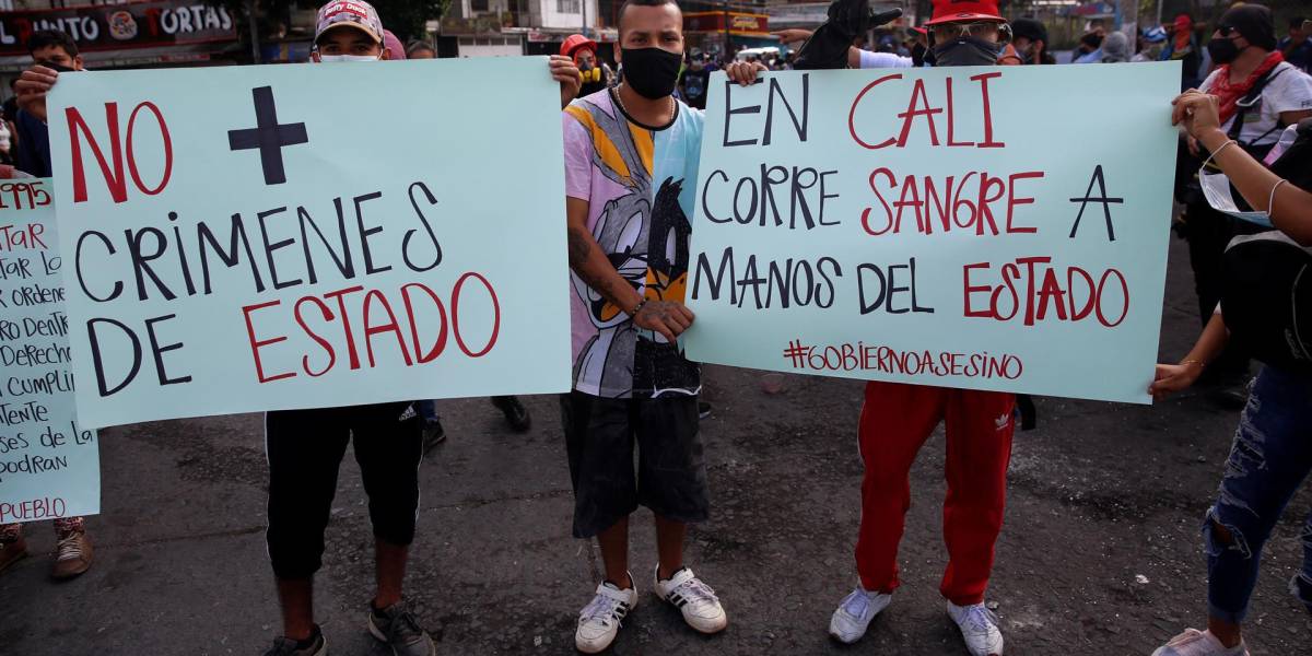 Indígenas de Ecuador apoyan manifestaciones en Colombia