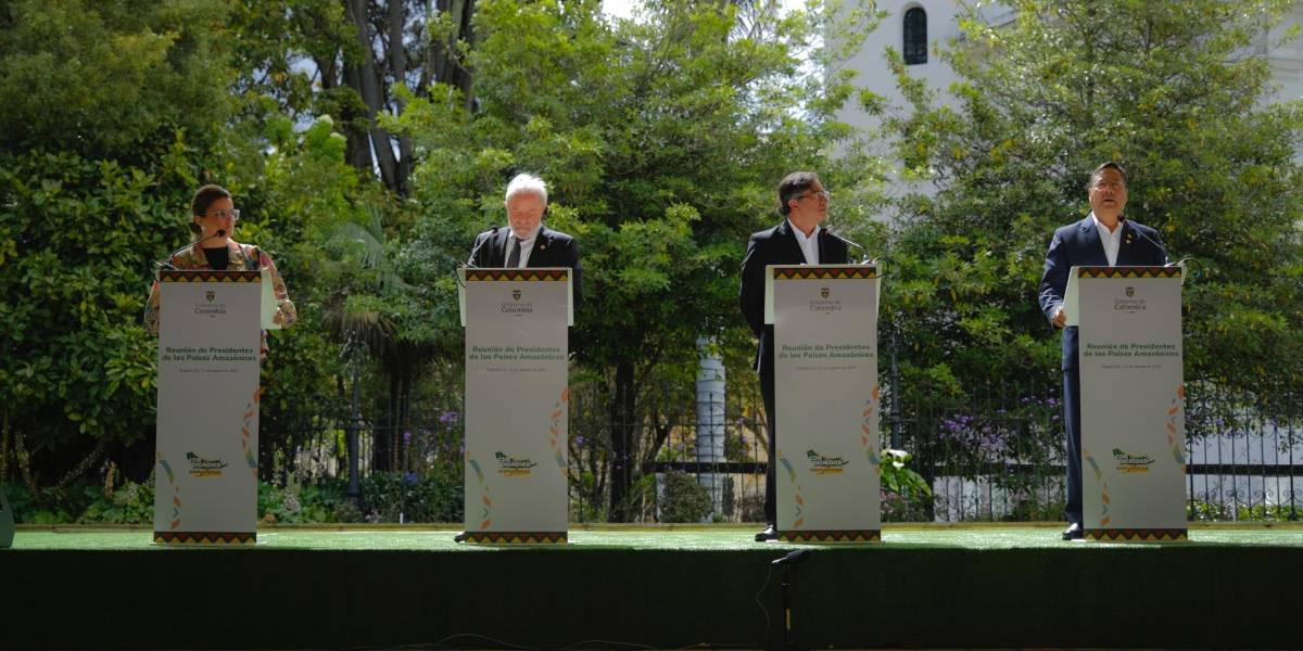 La cumbre amazónica concluye en Bogotá con pactos para acelerar la acción climática