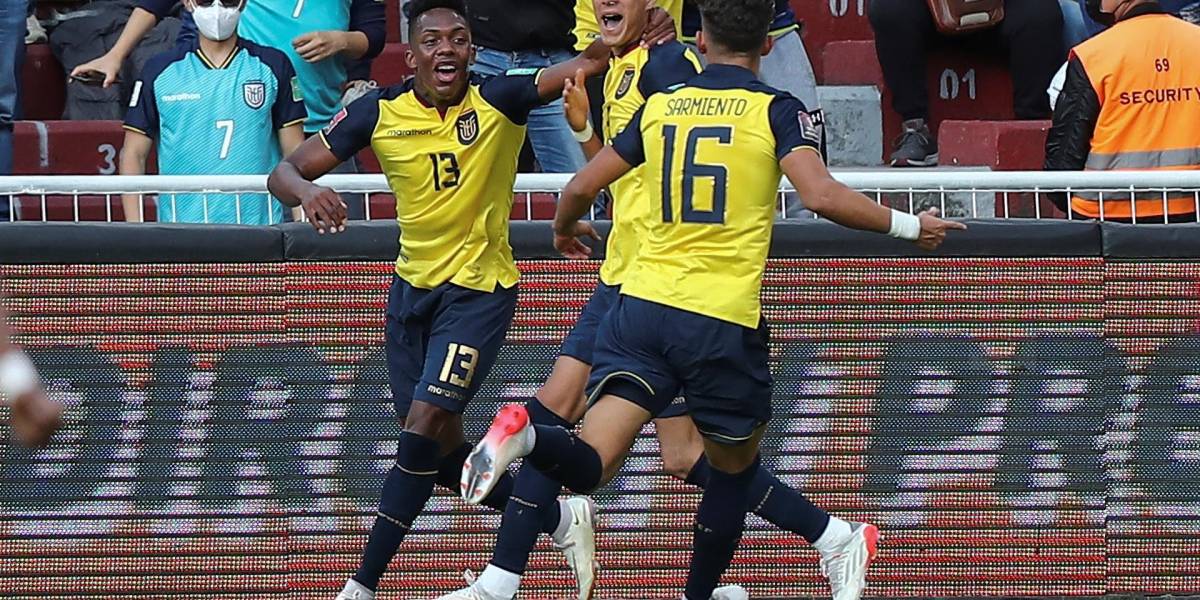 Ecuador gana a Venezuela y asegura la tercera posición en las eliminatorias