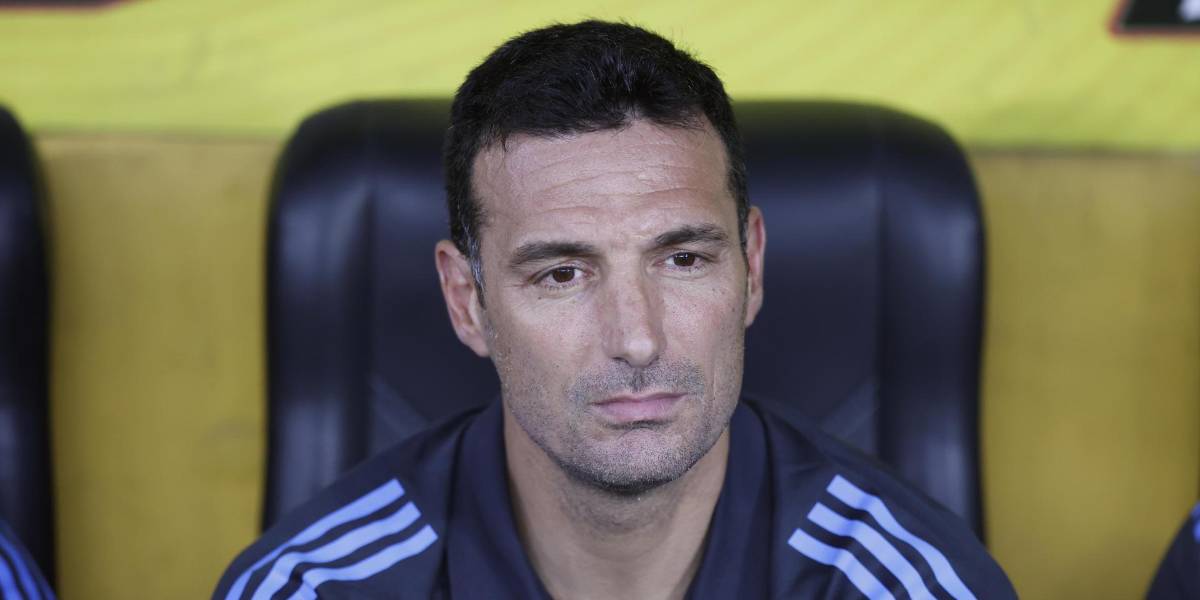 Lionel Scaloni: Por momentos hemos sufrido, sobre todo cuando nos hemos quedado con 10 jugadores