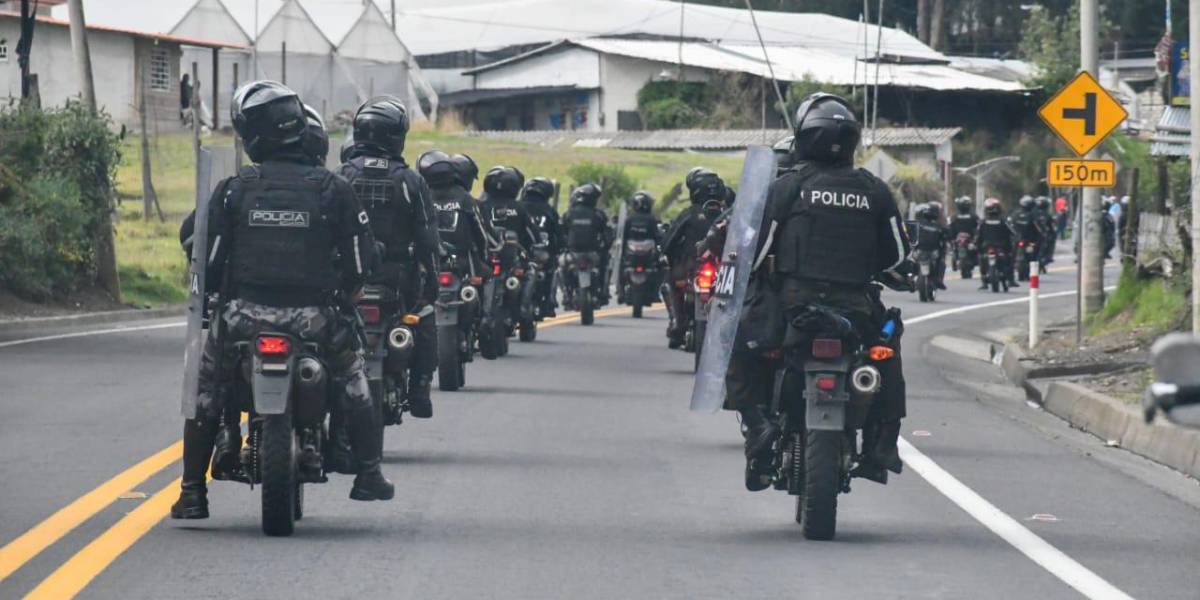 El Gobierno despliega operativo para recuperar el orden en Imbabura tras el paro nacional