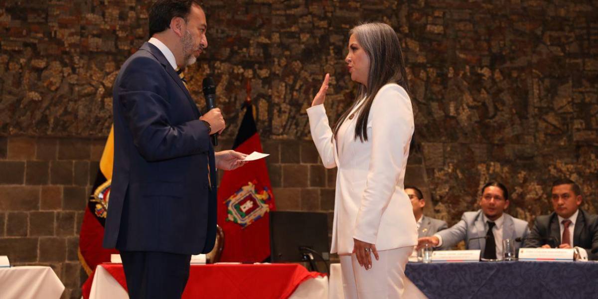 Quito: Fernanda Racines es electa como vicealcaldesa de la capital