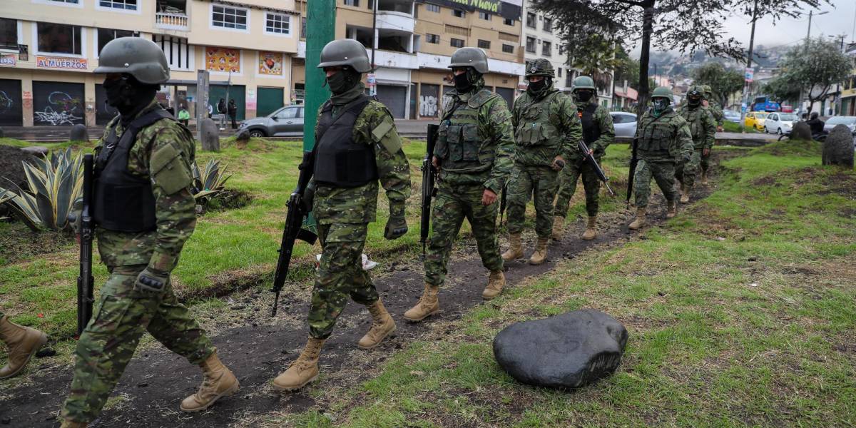 Más de 8 000 personas han sido detenidas en 37 días de conflicto armado interno en Ecuador