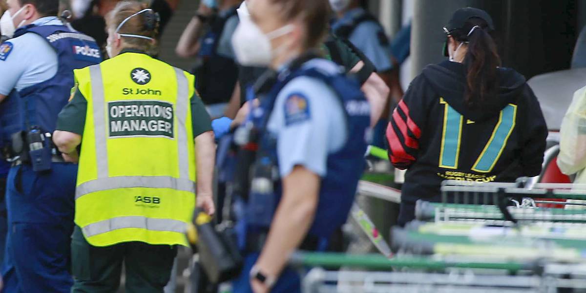Un terrorista atacó con cuchillo en Nueva Zelanda: 6 heridos en un supermercado