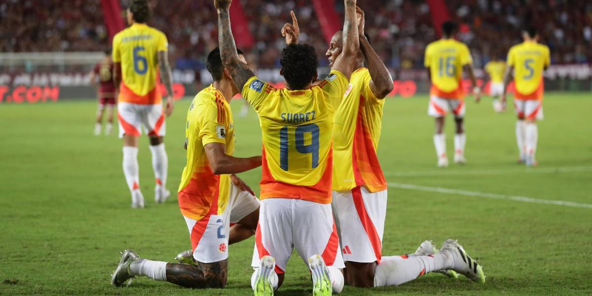 Colombia goleó y apagó el sueño mundialista de Venezuela