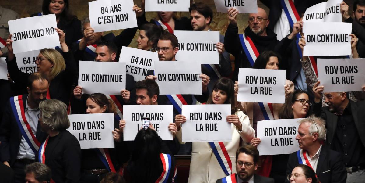 Francia enfrenta nuevas movilizaciones por la reforma de pensiones que impulsa Macron