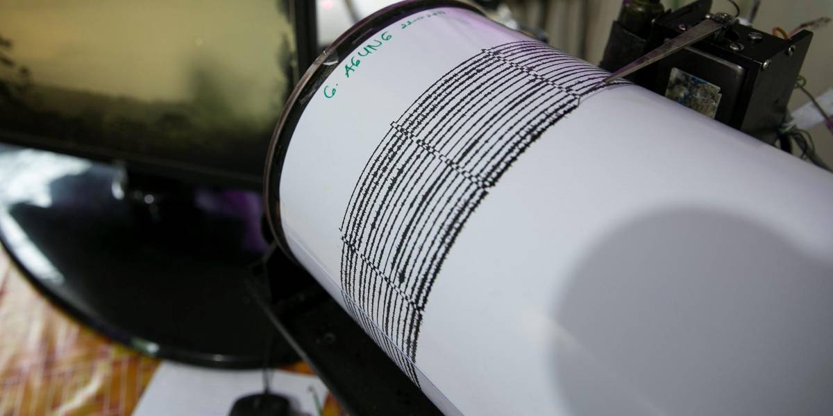 Un sismo en el mar, de magnitud 4,5, sacudió a zona costera de Manabí