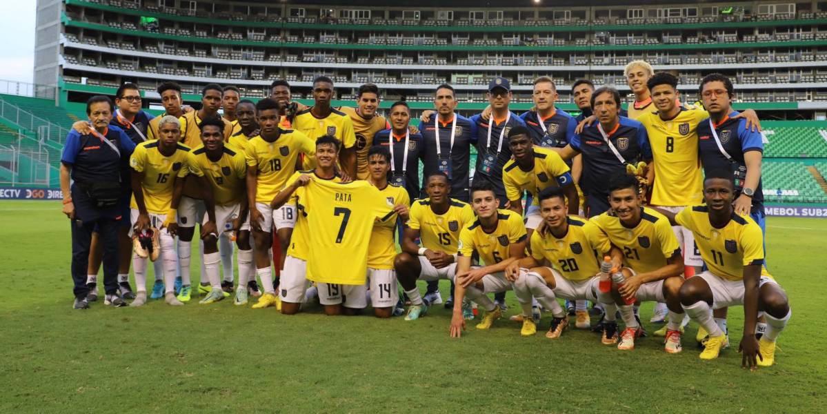 Ecuador dejó atrás a 12 jugadores que obtuvieron la clasificación al Mundial sub 20