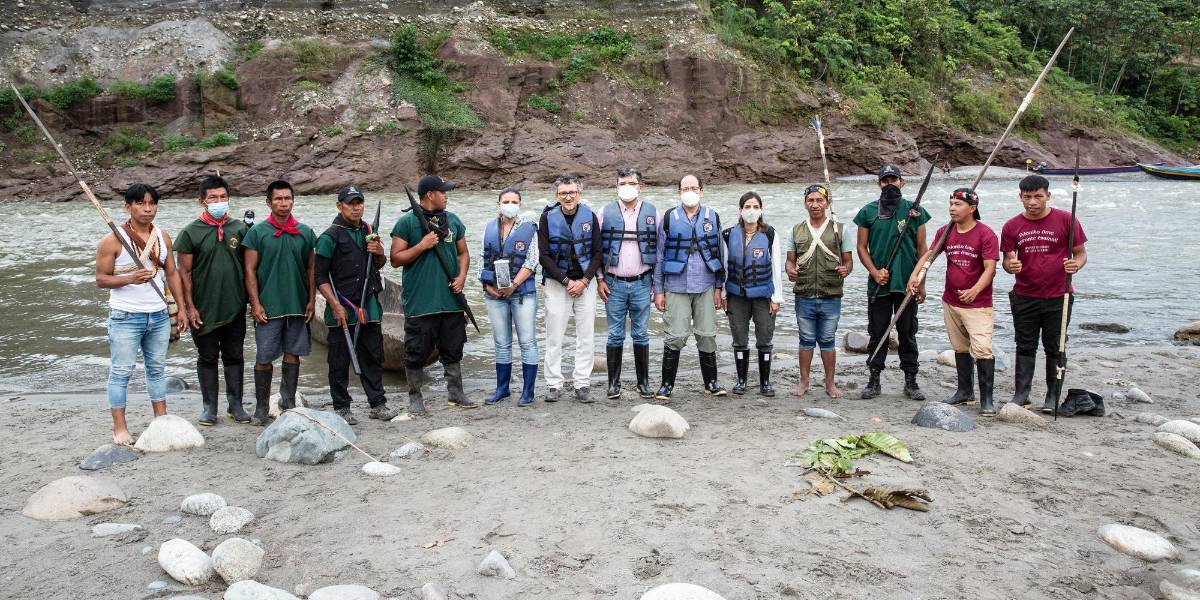 Caso Sinangoe: Por primera vez la Corte celebró audiencia en territorio indígena