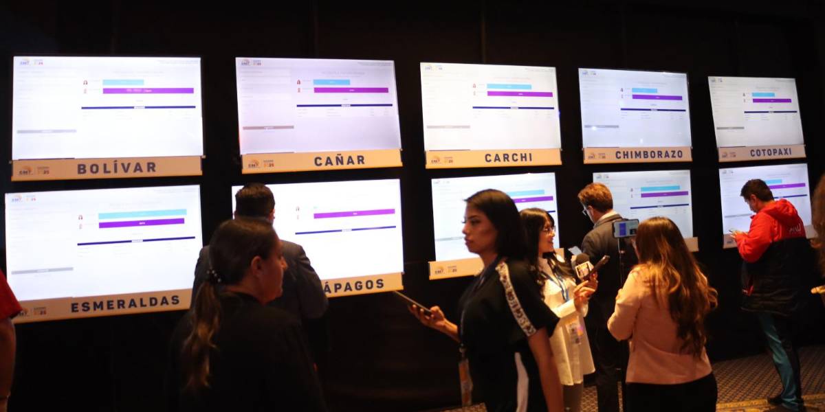 El CNE concluye escrutinio de la segunda vuelta presidencial