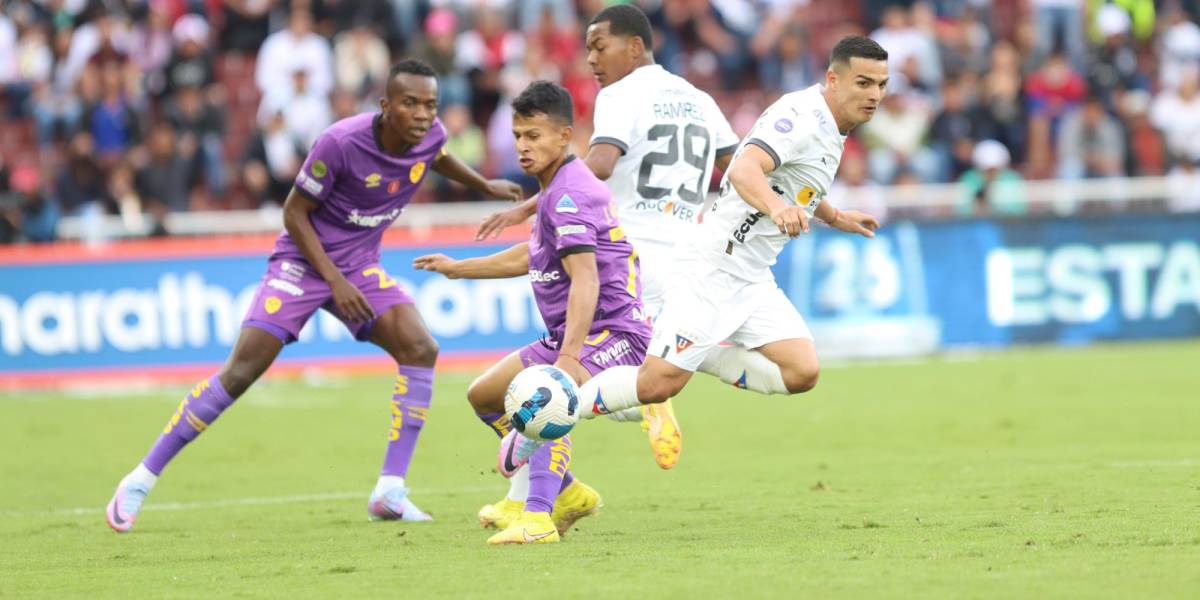 Liga de Quito y Aucas firman un áspero empate con el protagonismo del VAR