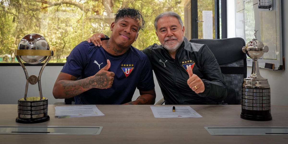 Liga de Quito renueva a Richard Mina hasta 2029
