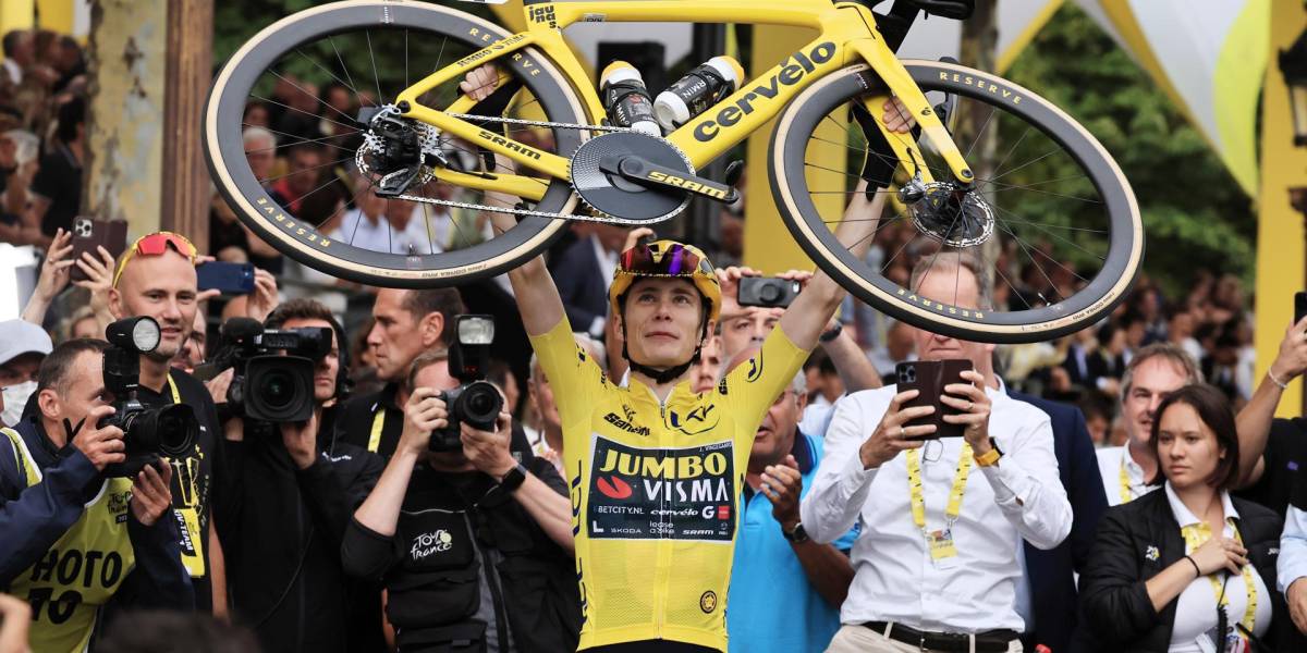 El danés Jonas Vingegaard se corona bicampeón del Tour de Francia