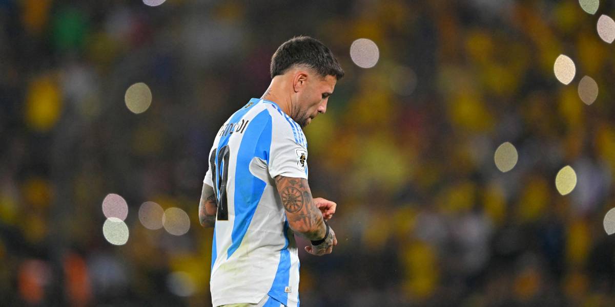 Duro golpe para Argentina: Nicolás Otamendi fue expulsado ante Ecuador y se despide de las Eliminatorias