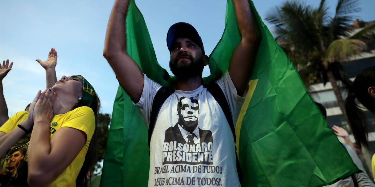 Con más del 60 % de actas escrutadas, Bolsonaro lidera la votación en Brasil