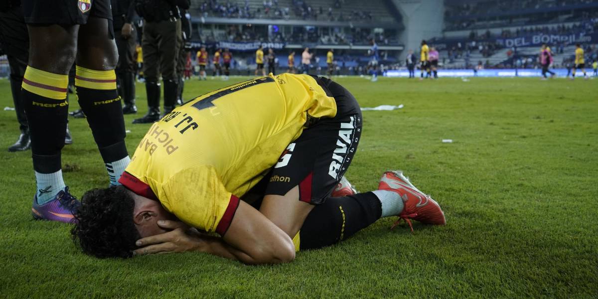 Joao Rojas se emocionó tras volver a jugar con Barcelona SC, después de 486 días