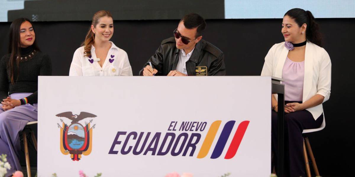 Daniel Noboa declara a las Casas de Acogida para víctimas de violencia de género como prioridad estatal