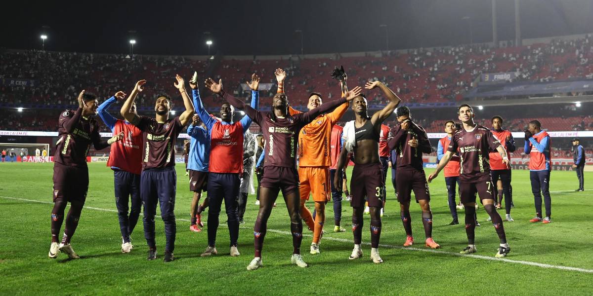 Liga de Quito publica mensaje polémico tras eliminar a São Paulo y genera repudio en Nacional de Uruguay