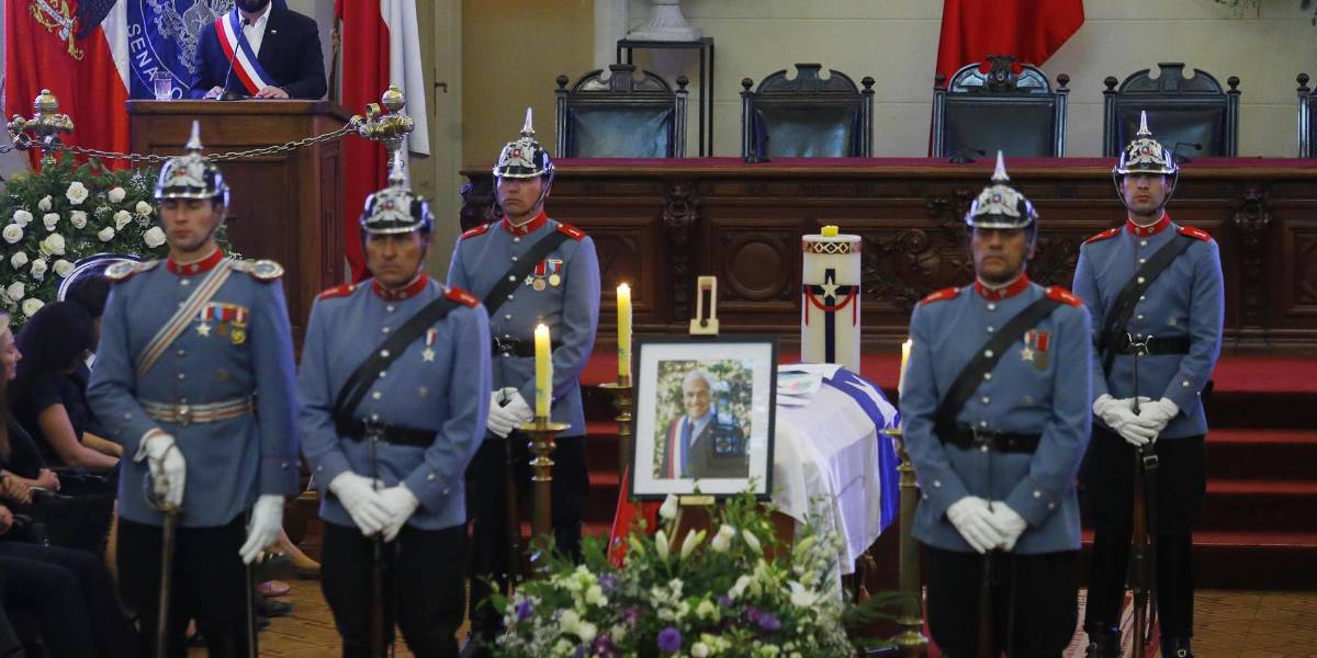 Chile da el último adiós a Sebastián Piñera en un emotivo y solemne funeral de Estado