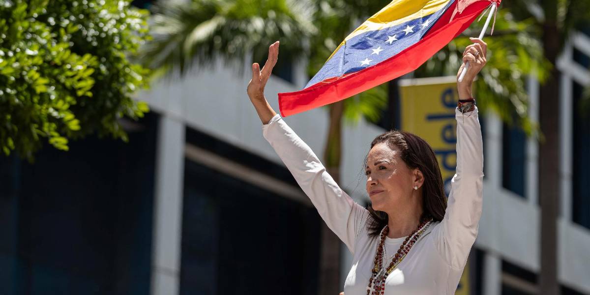 La advertencia de María Corina Machado ante un posible allanamiento a la casa de Edmundo González Urrutia