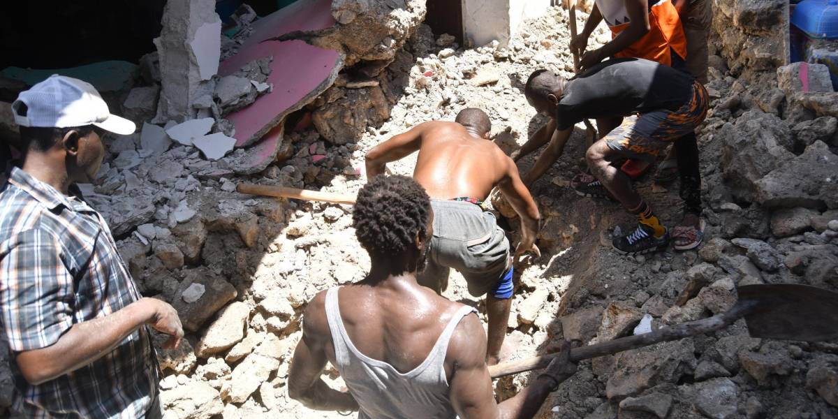 Haití: un terremoto de magnitud 7,2 deja al menos 300 muertos y cientos de heridos