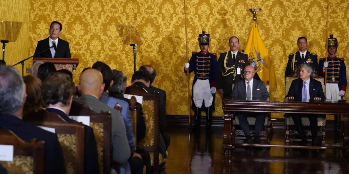 Guillermo Lasso posesionó a las nuevas autoridades en el Palacio de Carondelet