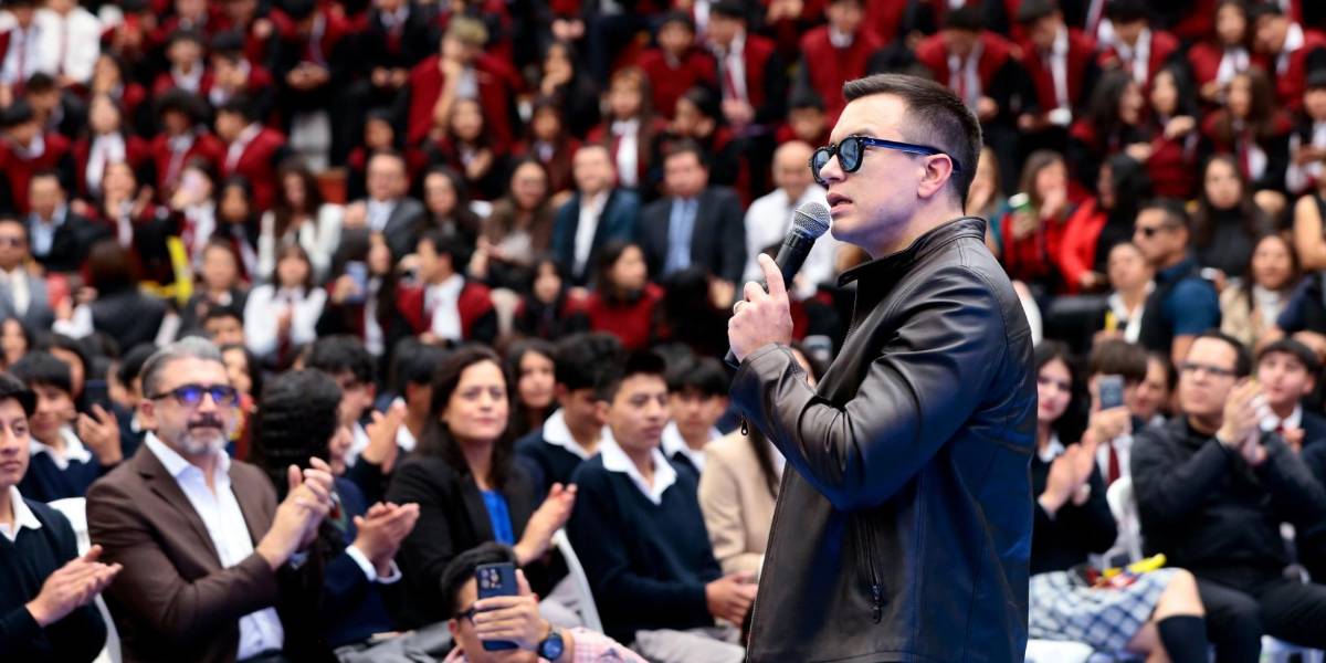 Daniel Noboa dice que no permitirá que un poco de vándalos le impida trabajar, tras agresiones en Cañar