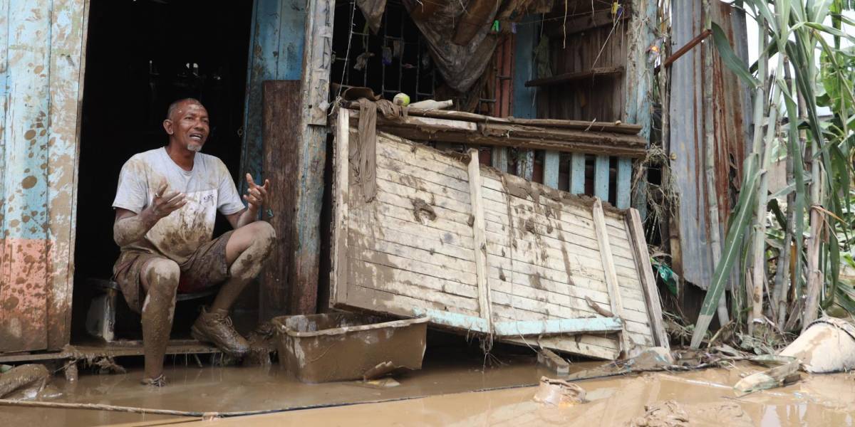 Inundaciones en Esmeraldas: el Inamhi dice que en 24 horas se acumuló el doble de agua lluvia que en un mes, pero no tiene relación con El Niño