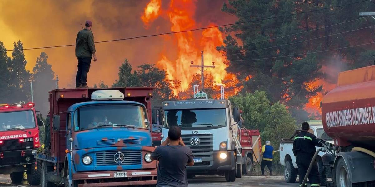 Incendios arrasan la Patagonia argentina, afectando más de 20 mil hectáreas