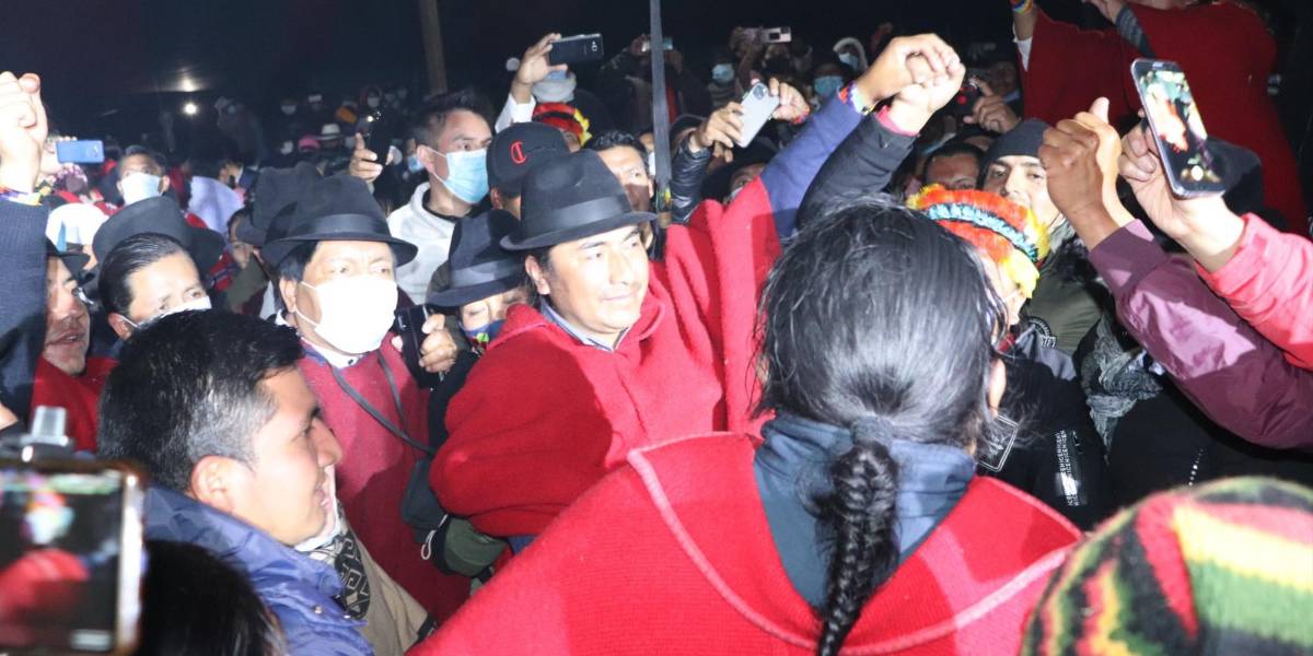 Leonidas Iza gana con amplia mayoría elecciones de la Conaie