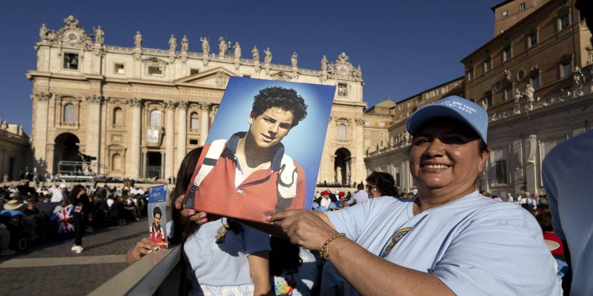 Así fue la canonización de Carlo Acutis y de Pier Giorgio