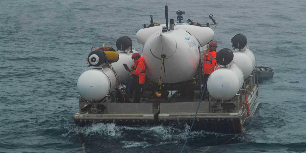 Titanic: la Marina de EE.UU. detectó la implosión del sumergible Titán el domingo