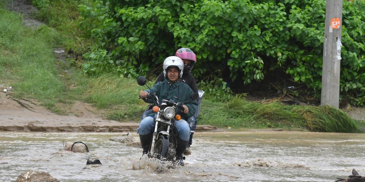 Estas son las 13 provincias que se verán más afectadas por las lluvias en Ecuador del 30 de marzo al 2 de abril